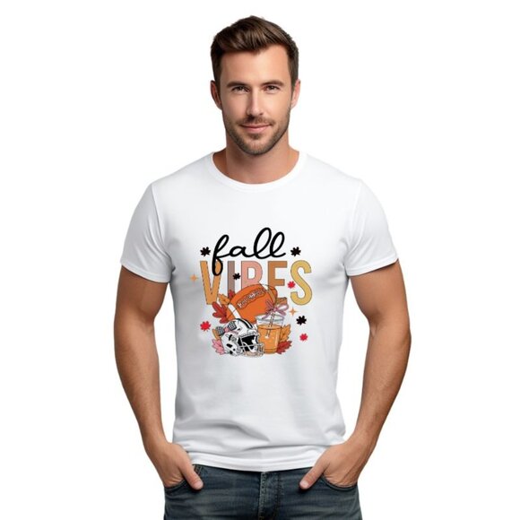 ๐ Youth Unisex Fall Vibes Tee ๐ - Picture 1 of 9